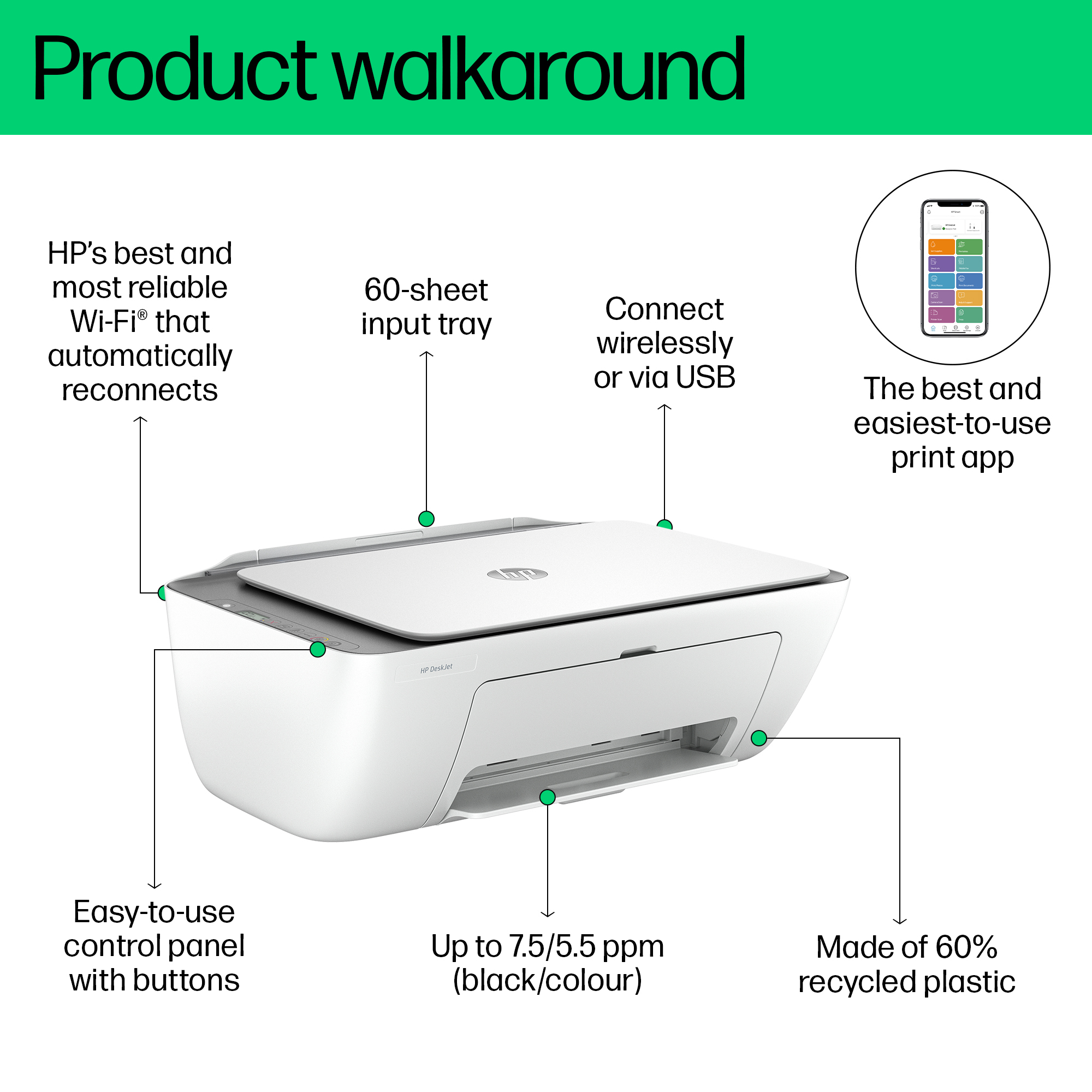 HP DeskJet 2820e All-in-One Printer – image 5