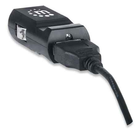 Manhattan Car/Auto Mobile Device Charger (Clearance Pricing), USB-A Output, Charging 2.1A, Surge Protection, Black, Phone Charger, Three Year Warranty, Blister – image 6