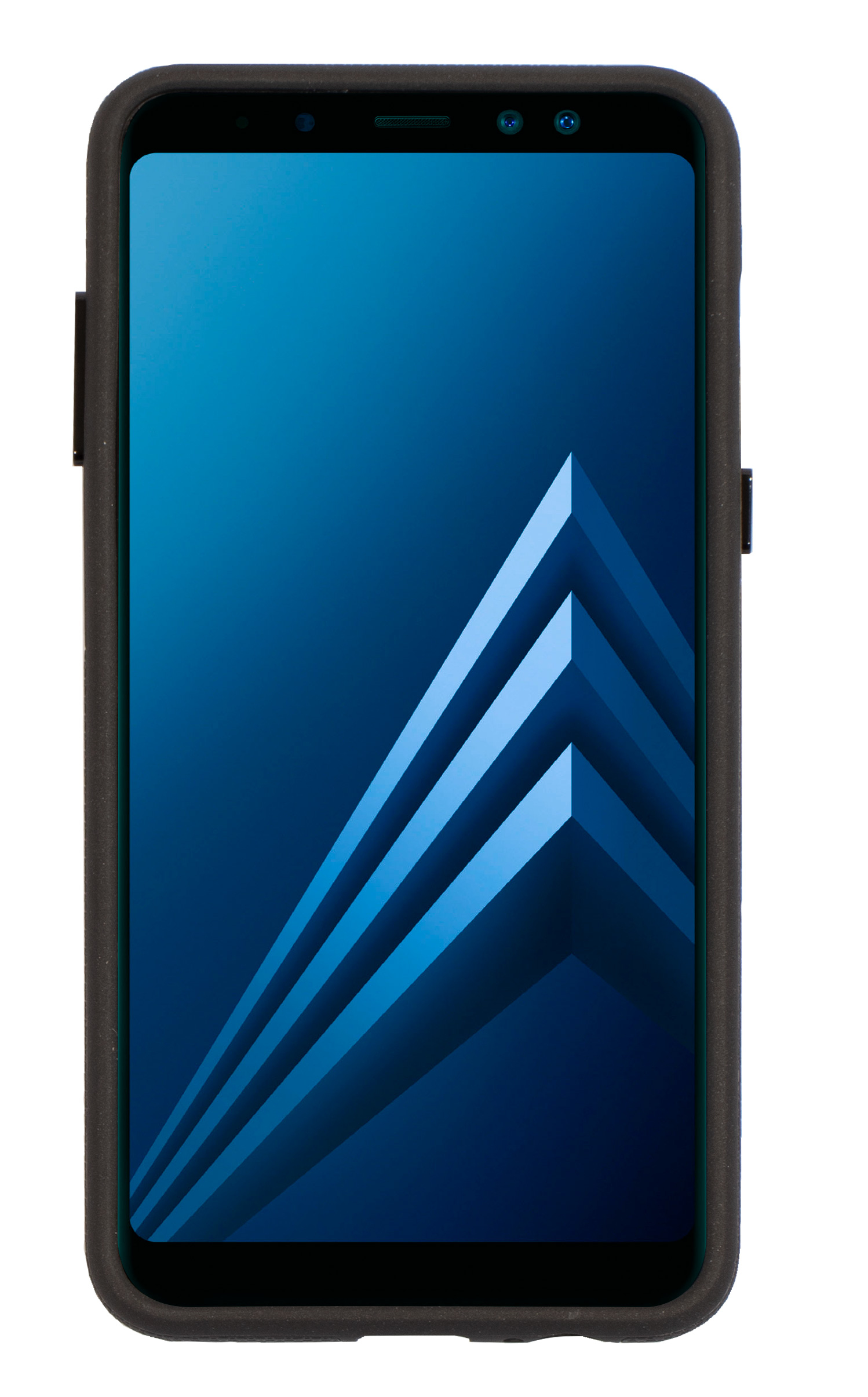 Mobiparts Rugged Tough Grip Case Samsung Galaxy A8 (2018) Black – image 2