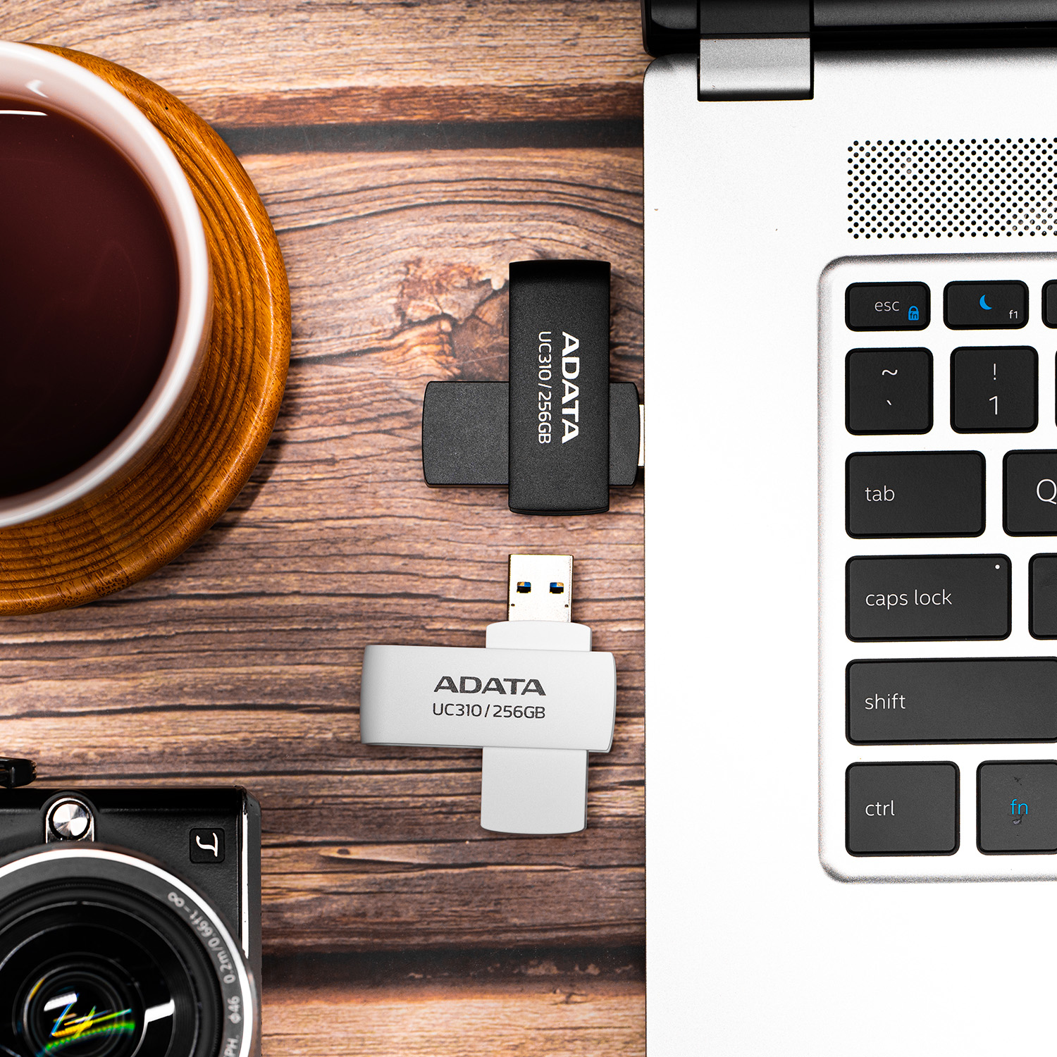 Memoria USB ADATA UC310 - 256GB - USB 3.2 - Blanco - UC310-256G-RWH Memoria USB ADATA UC310 - 256GB - USB 3.2 - Blanco - UC310-256G-RWH