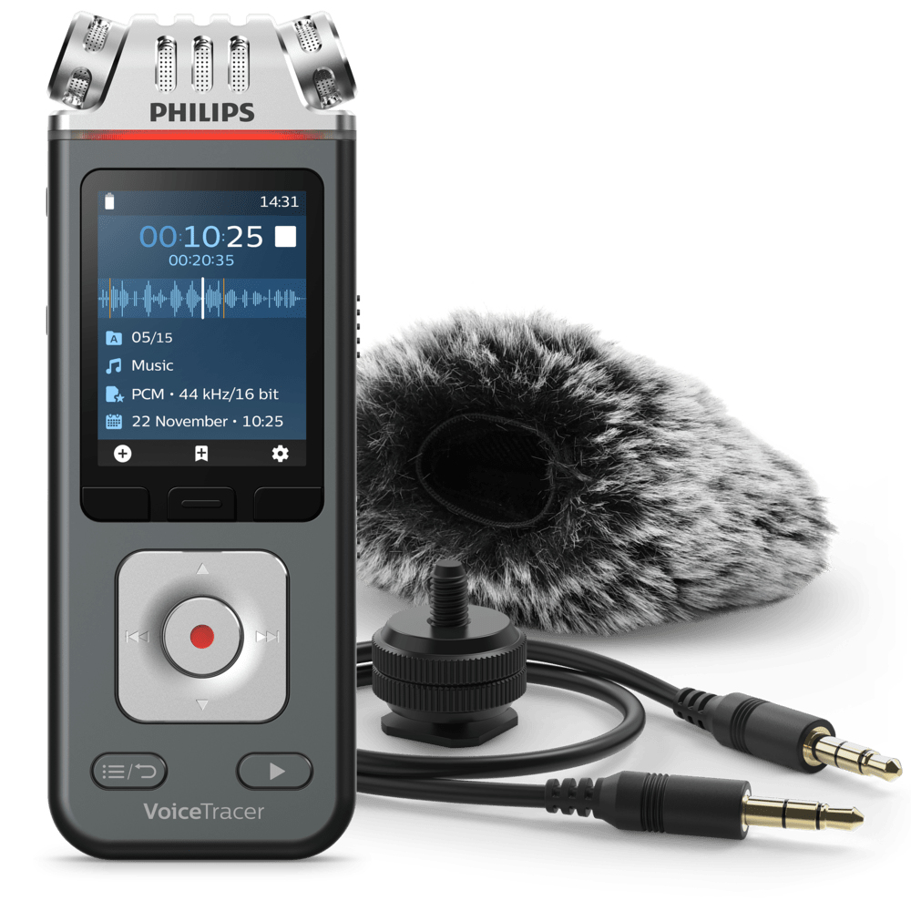 Philips Voice Tracer DVT7110/00 dictaphone Flash card Anthracite, Chrome – image 6