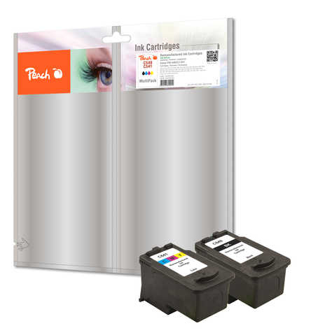 Peach 0F319169 ink cartridge 2 pc(s) Black, Cyan, Magenta, Yellow