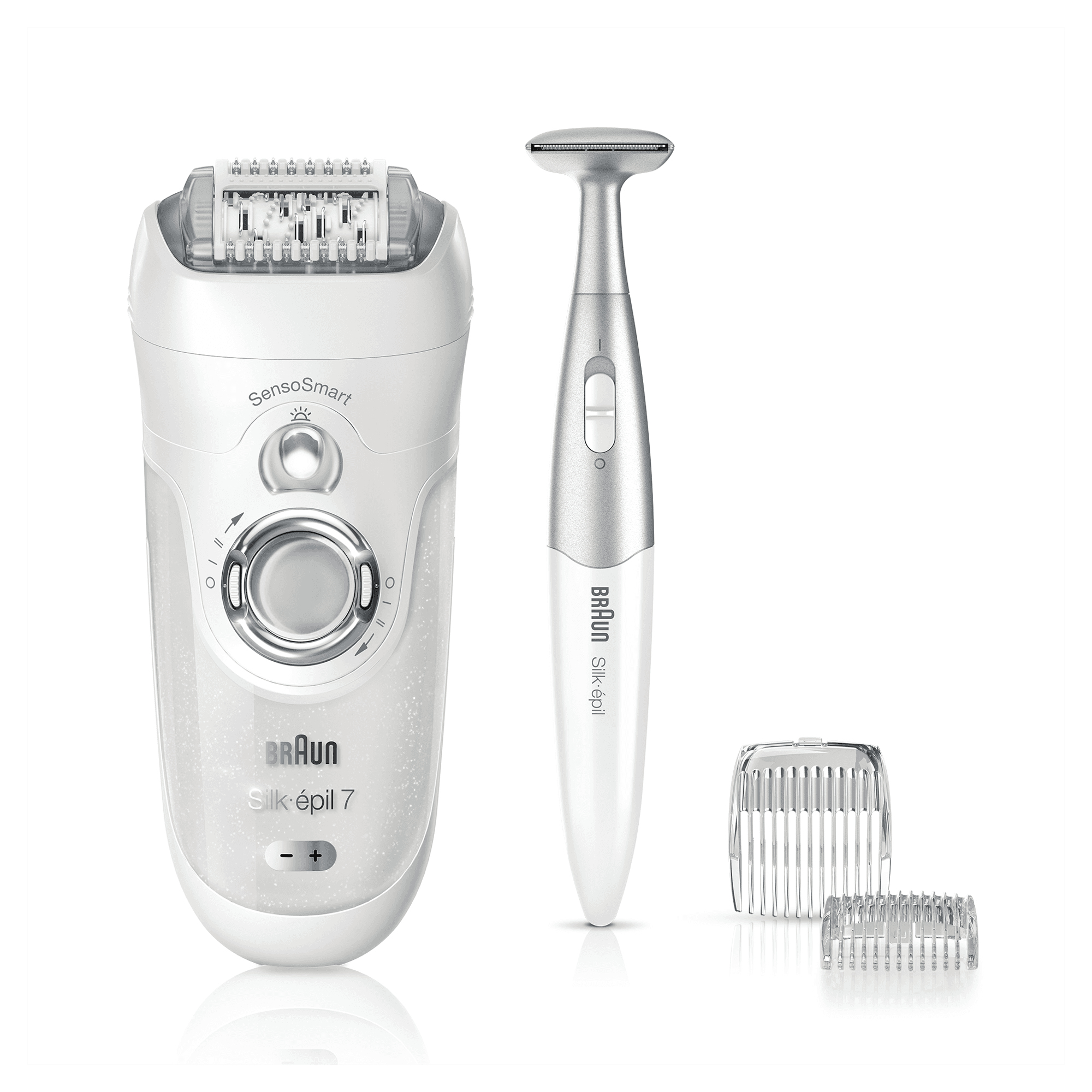 Braun 81646960 epilator 40 tweezers White, Silver