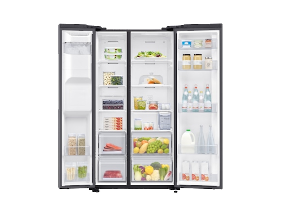 Samsung RS64R5302B4/EG side-by-side refrigerator Freestanding – image 4
