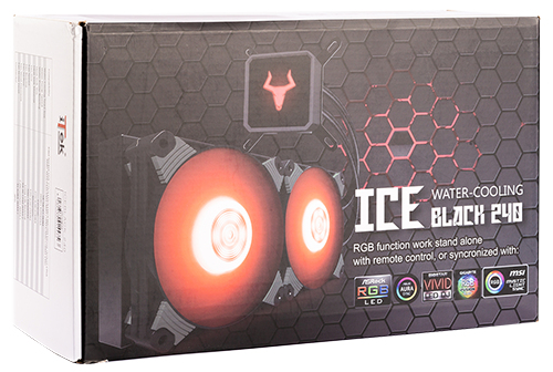 itek ITLCIB24 computer cooling system Processor All-in-one liquid cooler – image 2