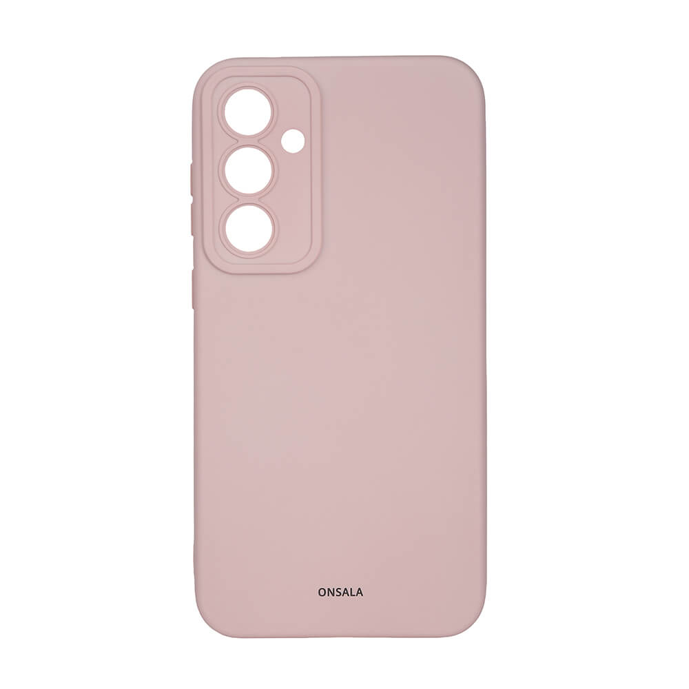 Onsala Phone Case with Silicone Feel Chalk Pink - Samsung S23 FE – image 1