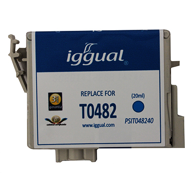 iggual PSIT048240 ink cartridge Cyan – image 2