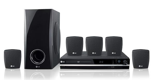 LG HT353SDW home cinema system 5.1 channels – image 2
