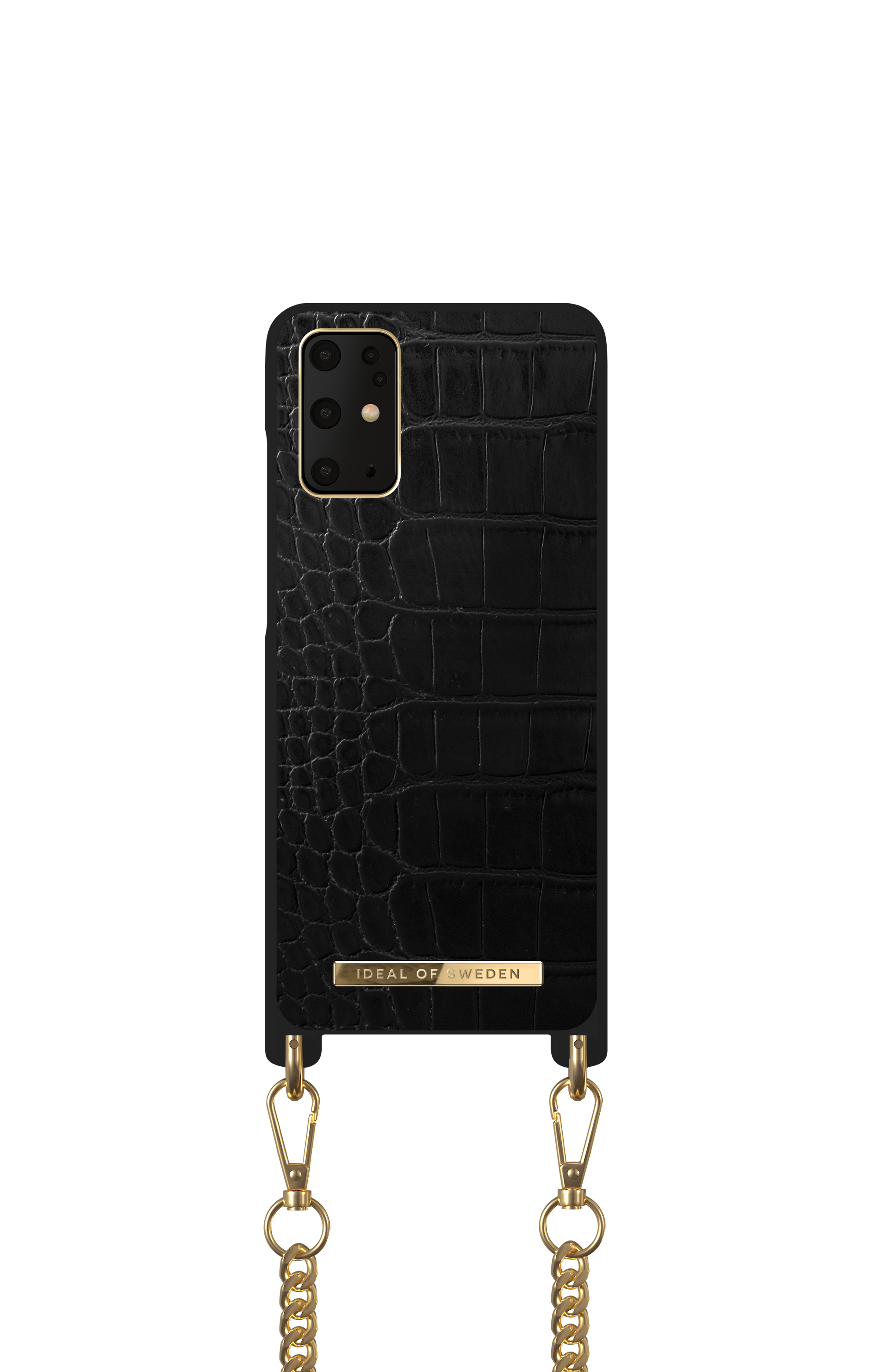 iDeal of Sweden Necklace Case Galaxy S20+ Jet Black Croco – image 3
