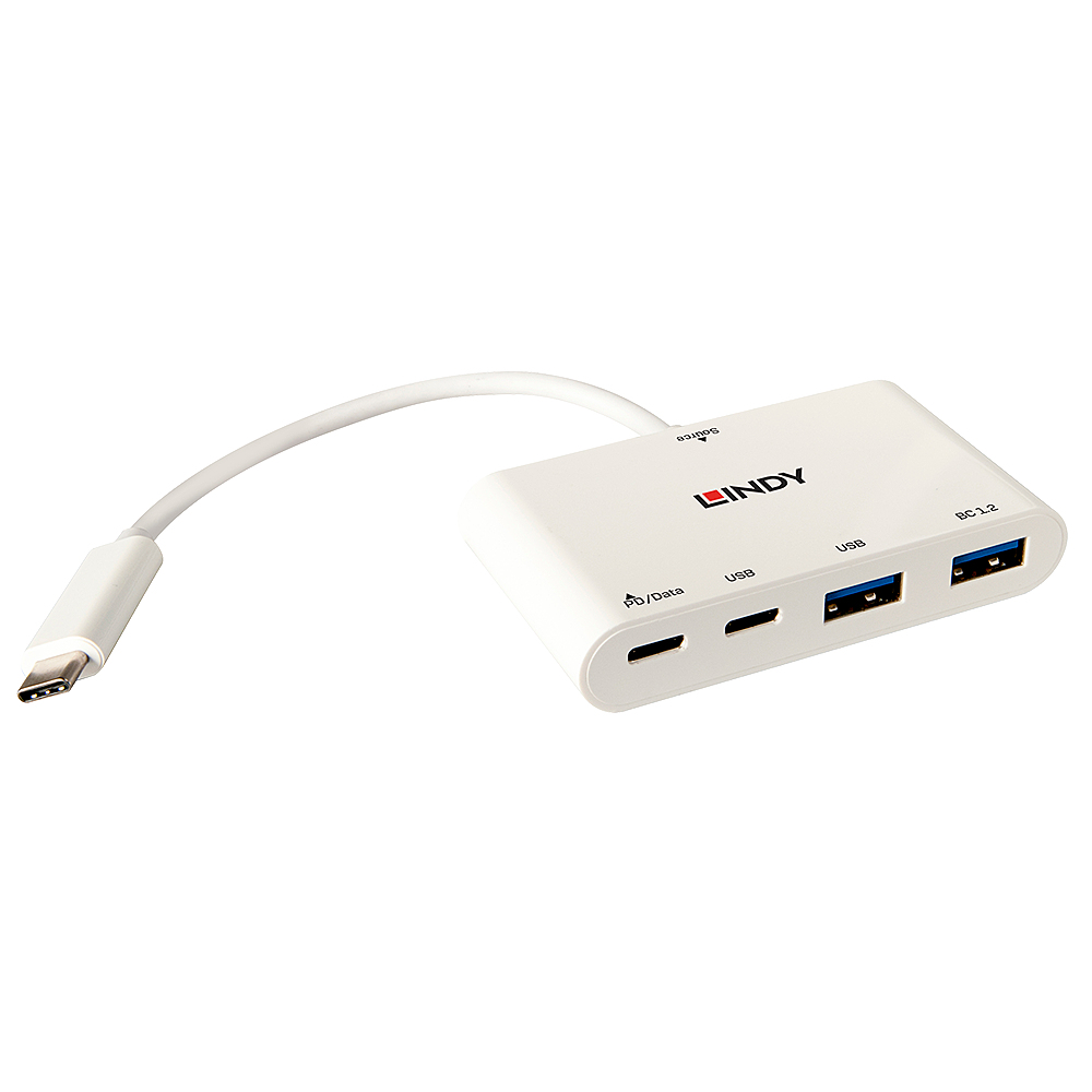 Lindy 4 Port USB 3.1 Gen 2 Type C Hub