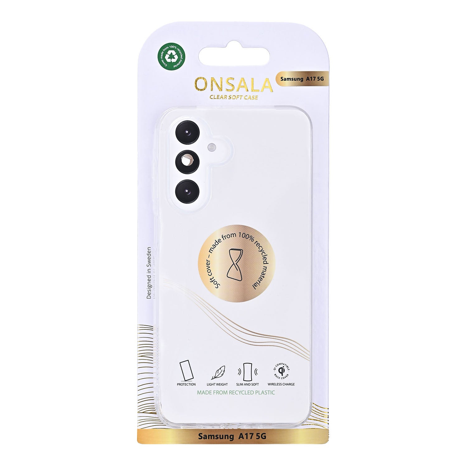 Onsala Phone Case Recycled TPU Transparent - Samsung Galaxy A17 – image 2