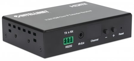 Intellinet H.264 HDMI Over IP Extender Receiver (for use with 207577), Up to 100m (Euro 2-pin plug) – image 2