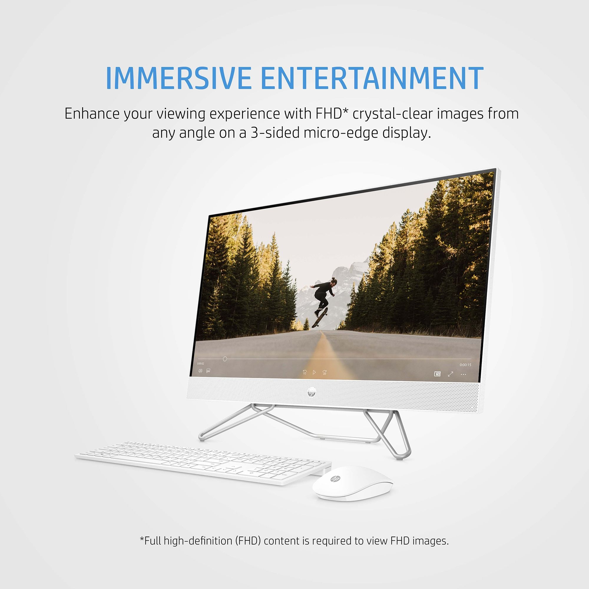 HP 27-cb0019na AMD Ryzen™ 7 5700U – image 6