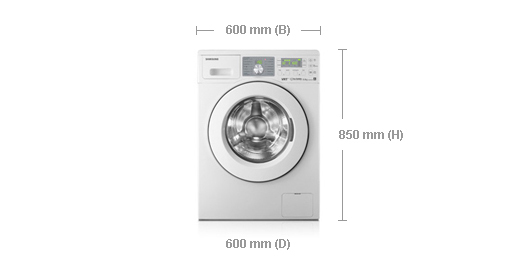 Samsung WF0806Z8W washing machine Front-load – image 2