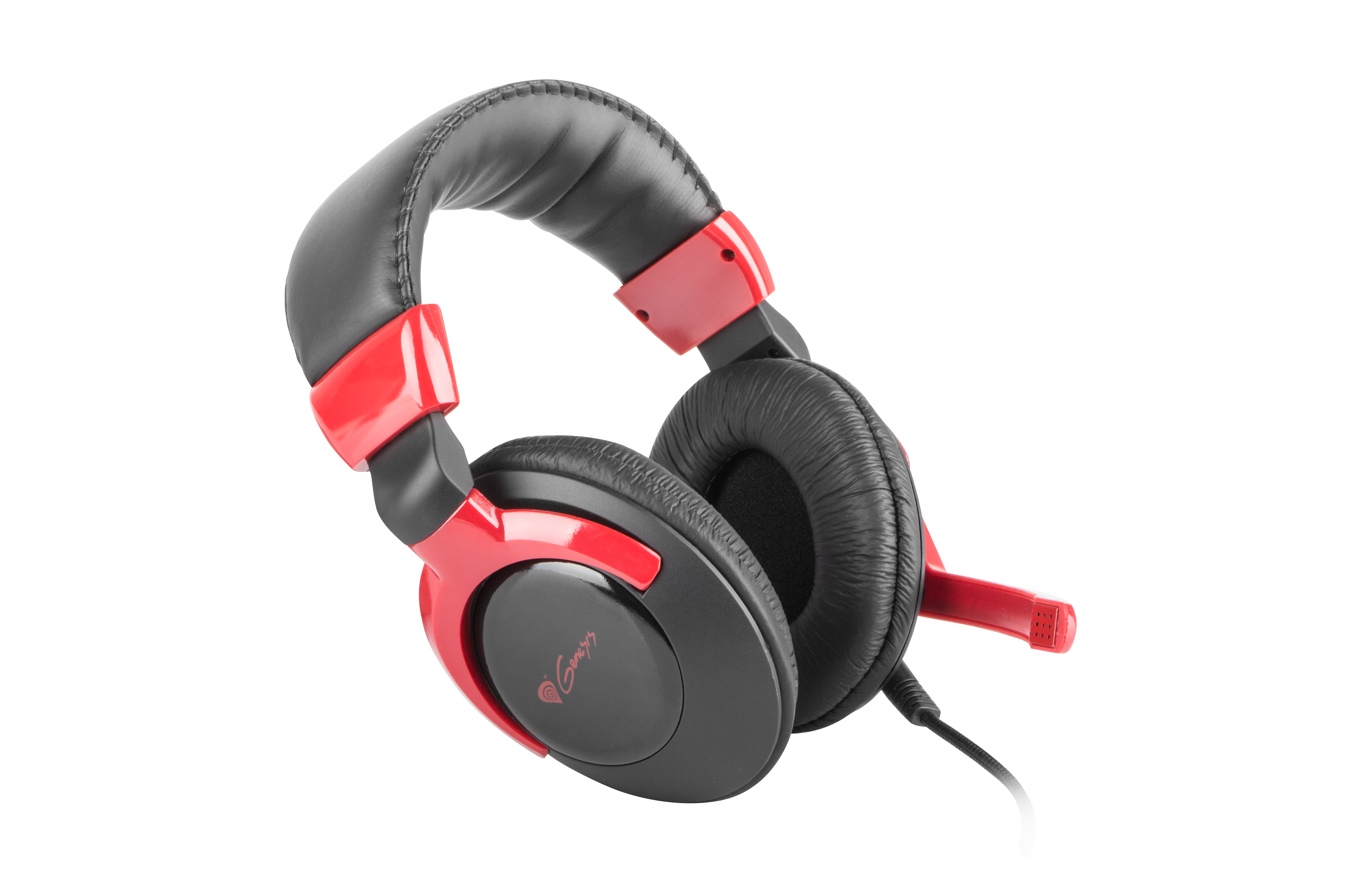 GENESIS HM34X Headset Wired Head-band Gaming Black, Red – image 2