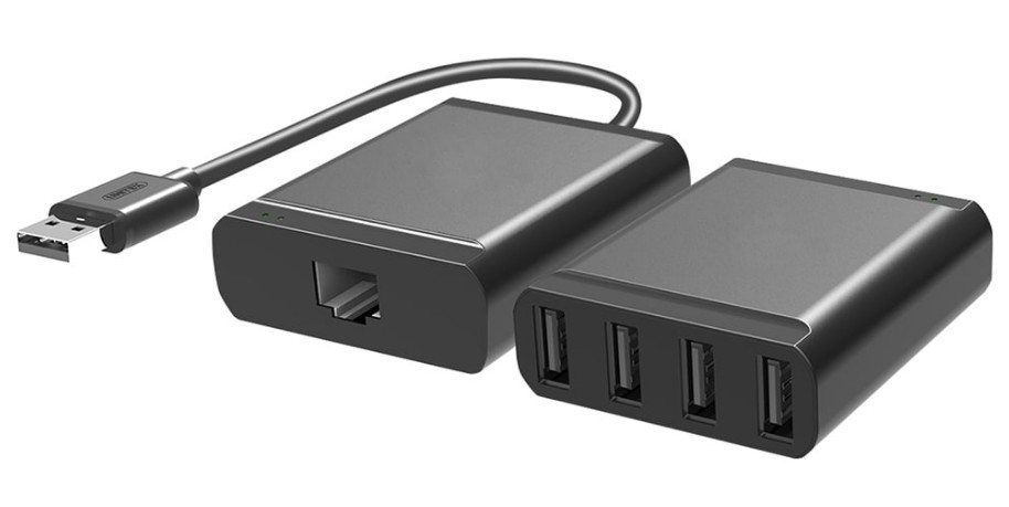 Techly IUSB-EXTEND604 interface hub USB 2.0 480 Mbit/s Black – image 5