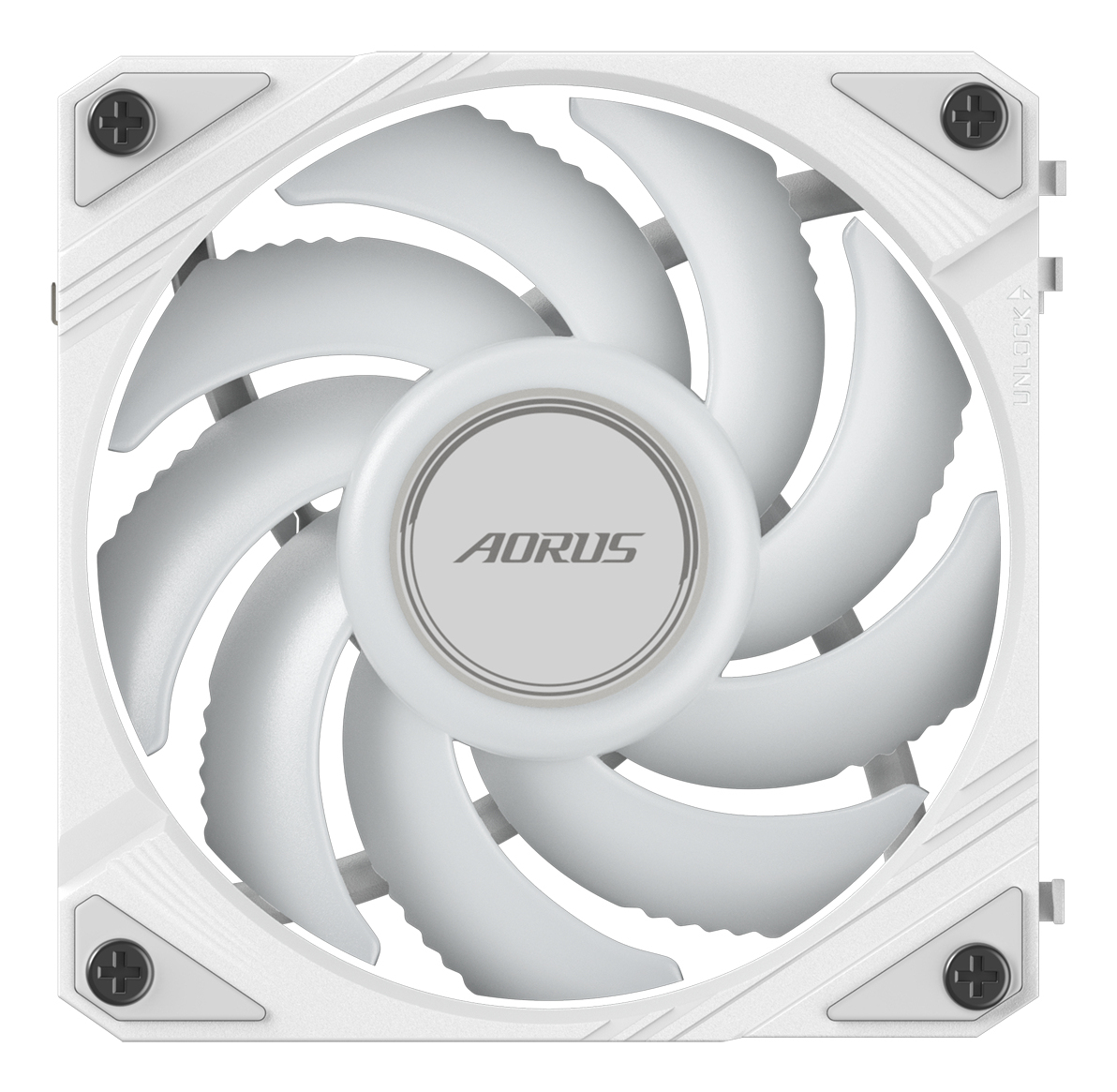 Ventilador Gigabyte AORUS EZ CHAIN FAN 120 ICE - 120mm - 2000RPM - Blanco - RGB - GP-ECFAN1201 ICE Ventilador Gigabyte AORUS EZ CHAIN FAN 120 ICE - 120mm - 2000RPM - Blanco - RGB - GP-ECFAN1201 ICE