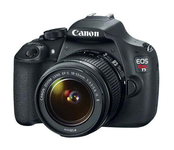 Canon Rebel T5 + EF-S 18-55mm