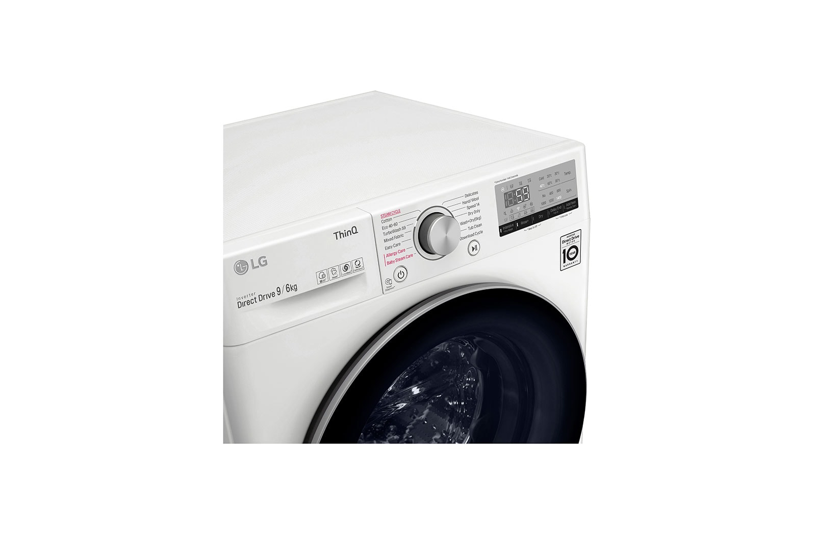 LG K4DV709H0W washer dryer Freestanding Front-load White – image 7