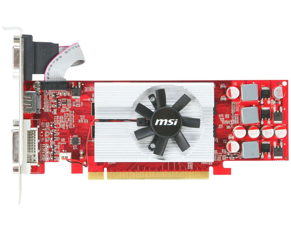 MSI N220GT-MD1GD3/LP graphics card NVIDIA GeForce GT 220 – image 4