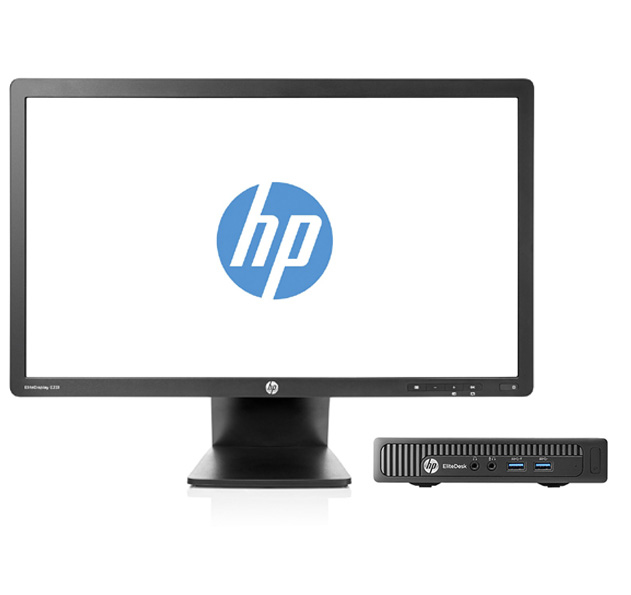 HP 705 G1 Mini + EliteDisplay E231