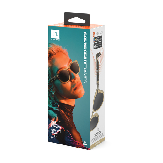 JBL Round Soundgear Frames Headset Wireless Open-ear, Glasses Calls/Music/Sport/Everyday USB Type-C Bluetooth Amber image 10