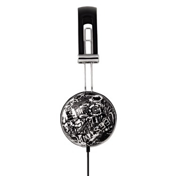 Hama Trend-HK-3043 Headphones Wired Head-band Black, White – image 2
