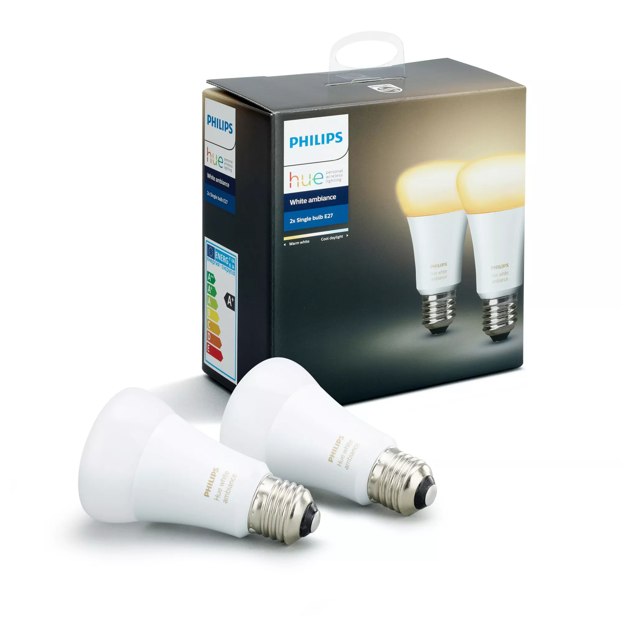 Philips by Signify Philips Hue White ambience Dual Pack E27