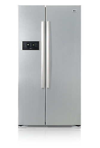 LG GW-B207FLQV side-by-side refrigerator Freestanding Silver