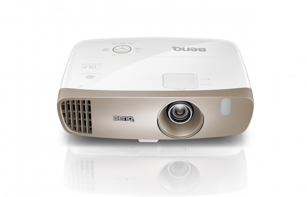 BenQ W2000w Standard throw projector 2000 ANSI lumens DLP 1080p (1920x1080) 3D Beige, White – image 1