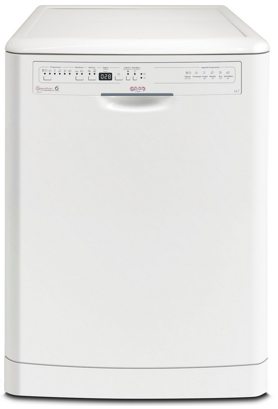 Whirlpool ADP6543WH dishwasher Freestanding 12 place settings