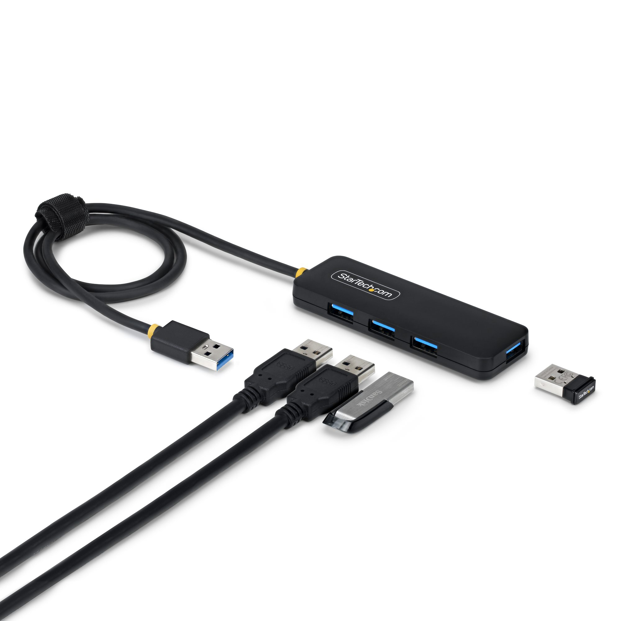 4-Port USB-A Hub Bus Powered 5Gbps