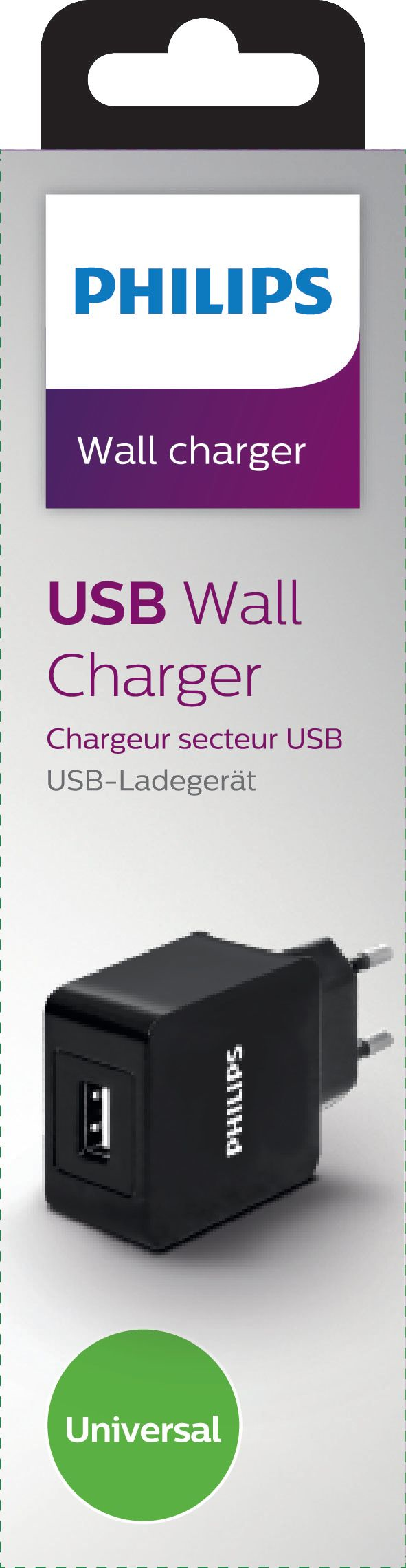 Philips DLP2309/12 mobile device charger Universal Black AC Indoor – image 2