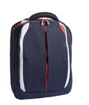 Techair Nylon Backpack Navy Blue/Orange 15.4"