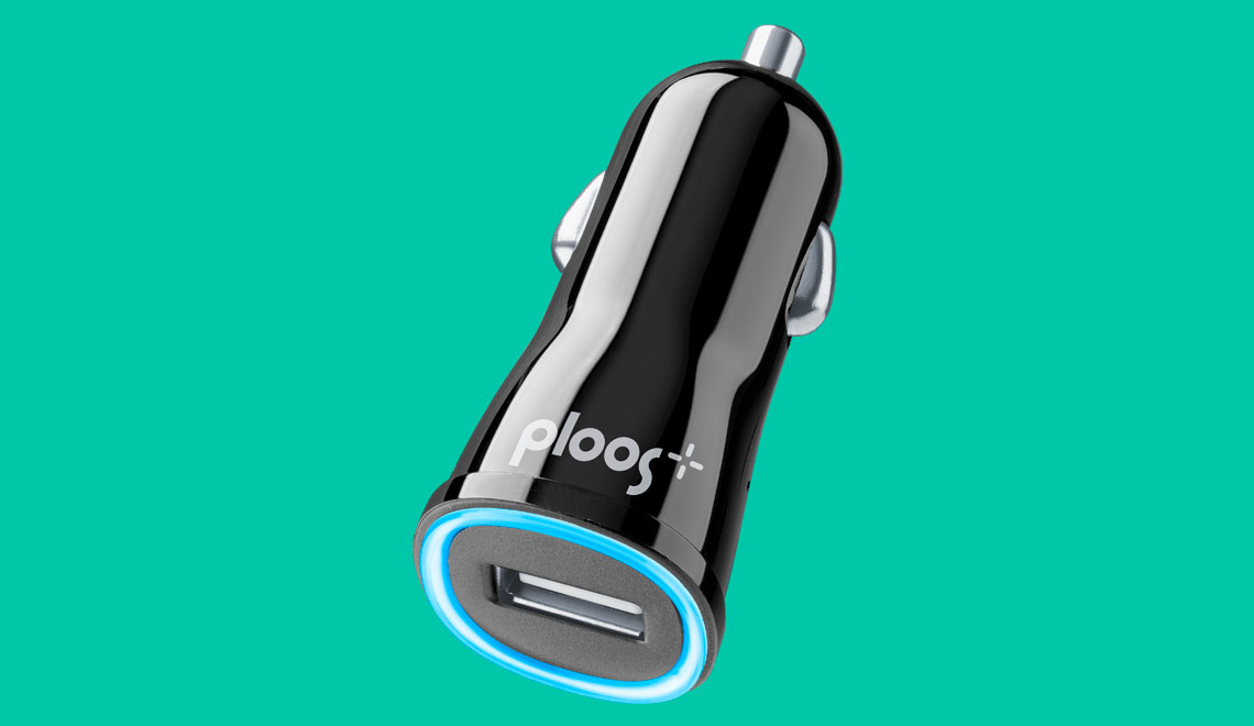 PLOOS - USB CAR ADAPTER 1A - Universal