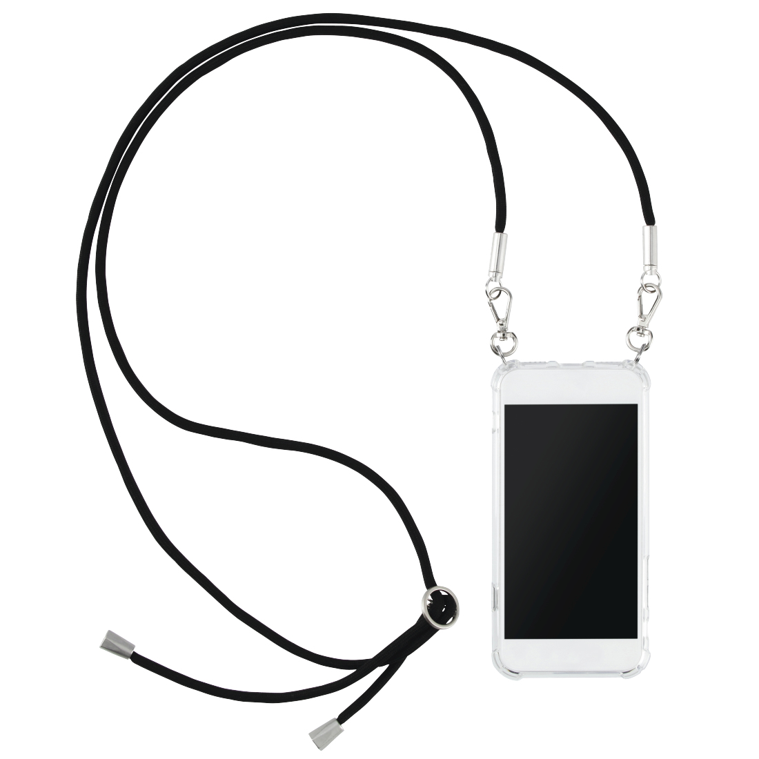 Hama Cross-Body Cover with Hanging Cord for Samsung Galaxy A71, transparent