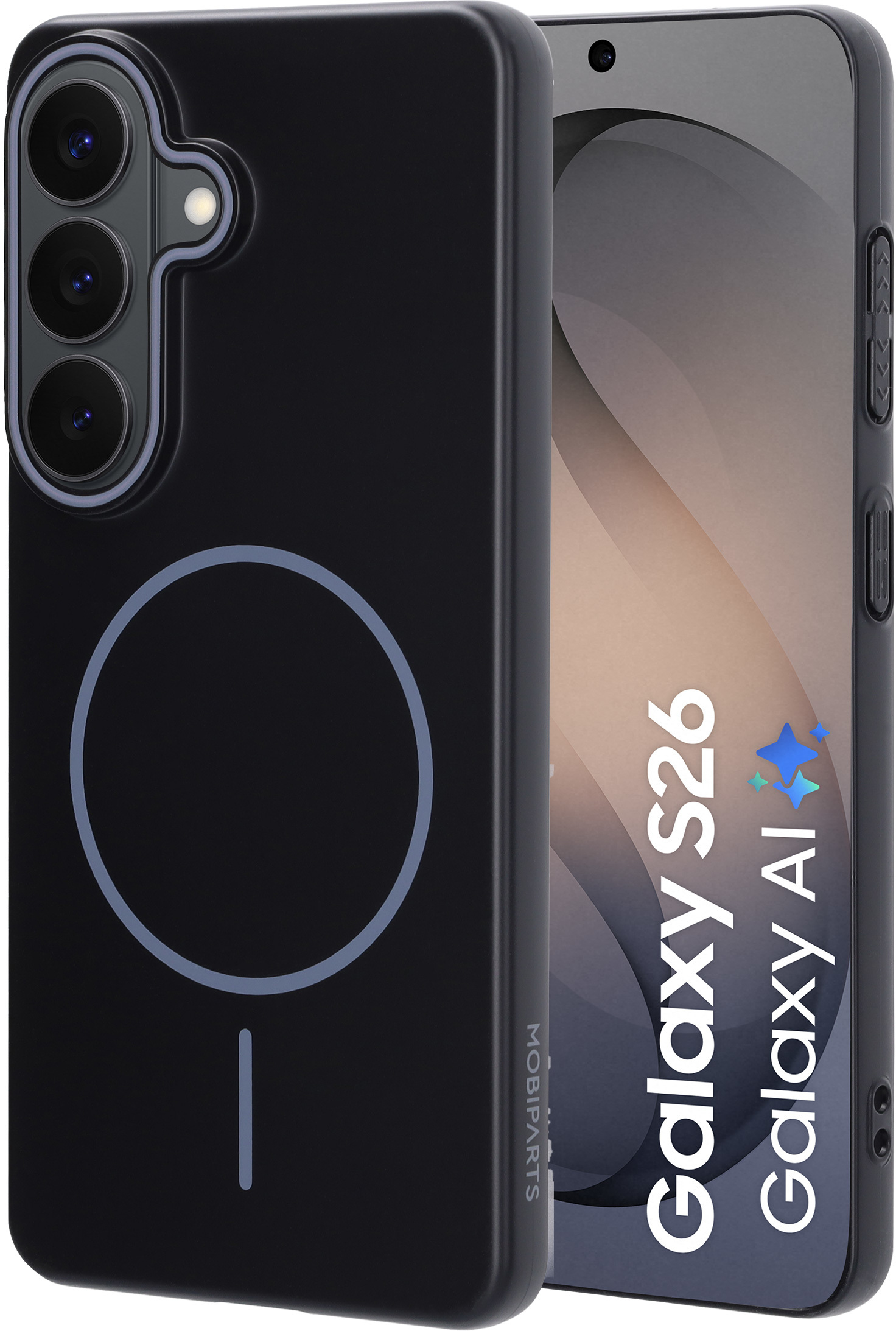 Mobiparts Slim Line Case Samsung Galaxy S26 (MagSafe Compatible) Onyx Black – image 1