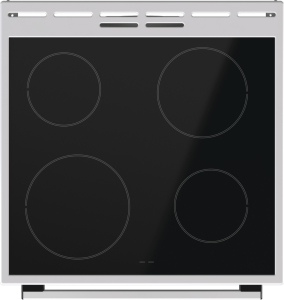 Gorenje EC635PG Freestanding cooker Electric Zone induction hob Black, White – image 2