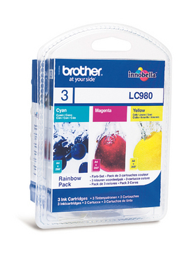 Brother LC980 Rainbow-Pack