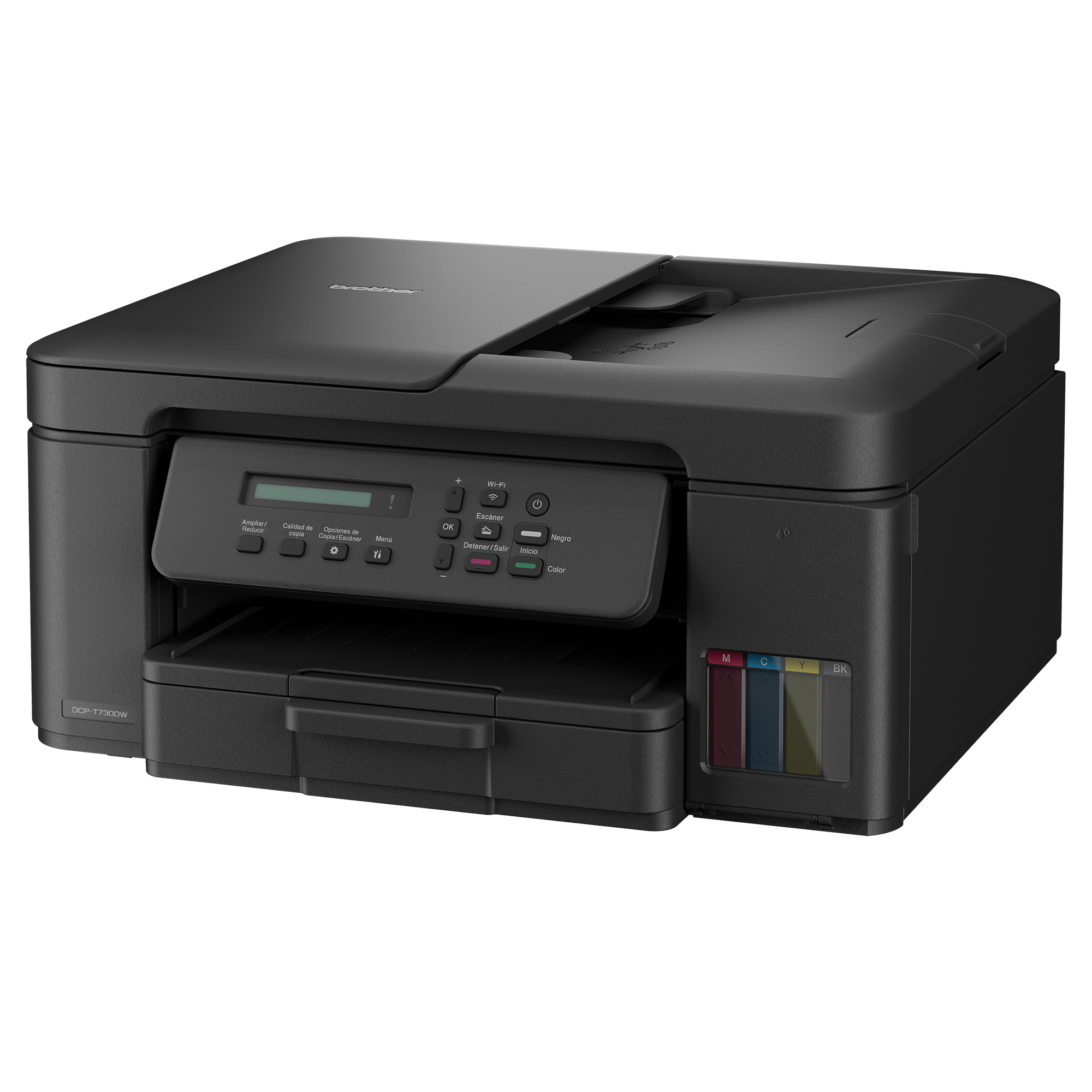 Multifuncional Brother DCP-T730DW - 27ppm Negro - 23ppm Color - Tinta Continua - Wi-Fi - USB - DCPT730DW Multifuncional Brother DCP-T730DW - 27ppm Negro - 23ppm Color - Tinta Continua - Wi-Fi - USB - DCPT730DW