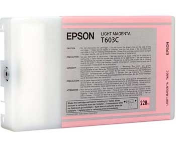 Epson T603C00 ink cartridge Original Light magenta