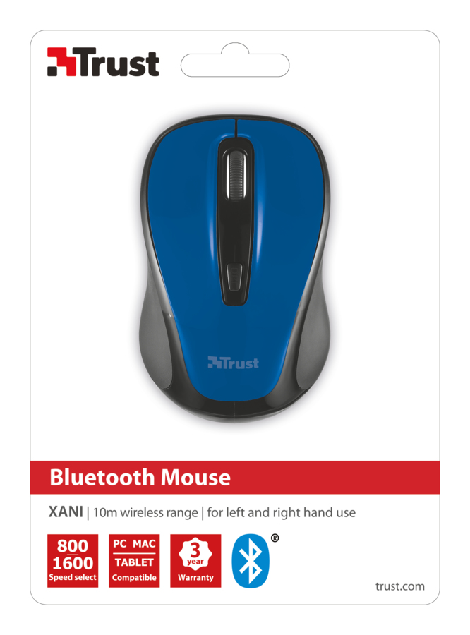Trust Xani mouse Office Ambidextrous Bluetooth Optical 1600 DPI – image 5