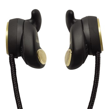 Hama 119300 Headphones Wired In-ear Black, Gold – image 2