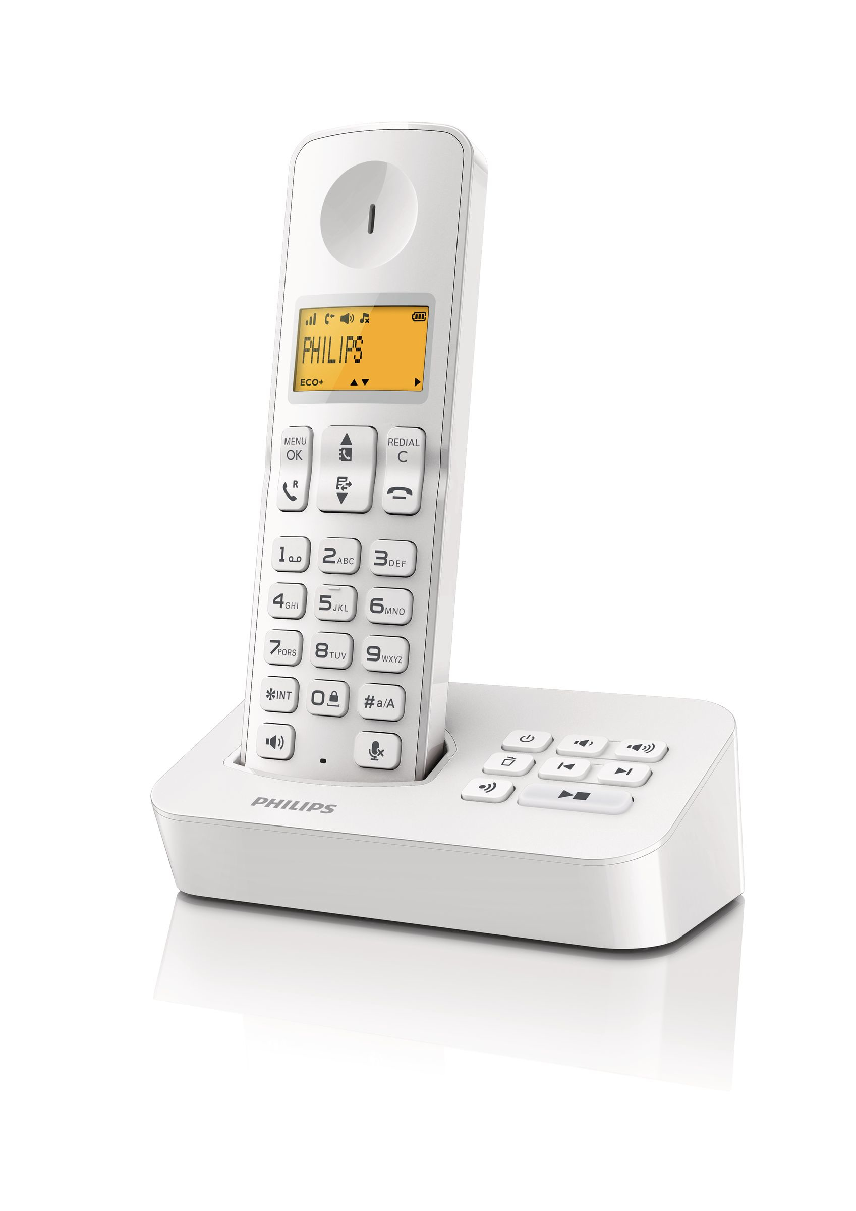 Philips D2051W/38 telephone DECT telephone Caller ID White