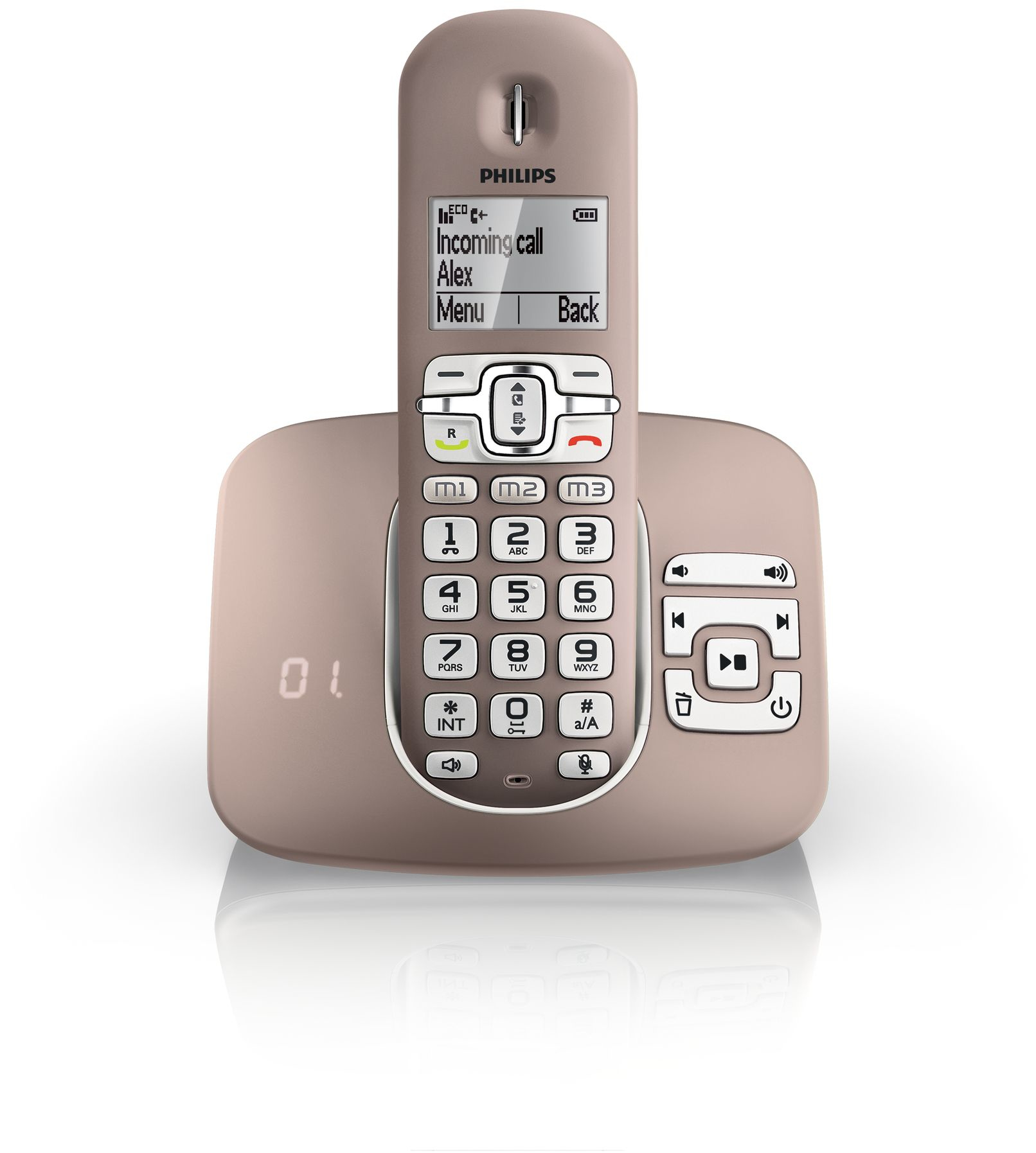 Philips SoClear XL5951C/22 telephone DECT telephone Caller ID Beige – image 2