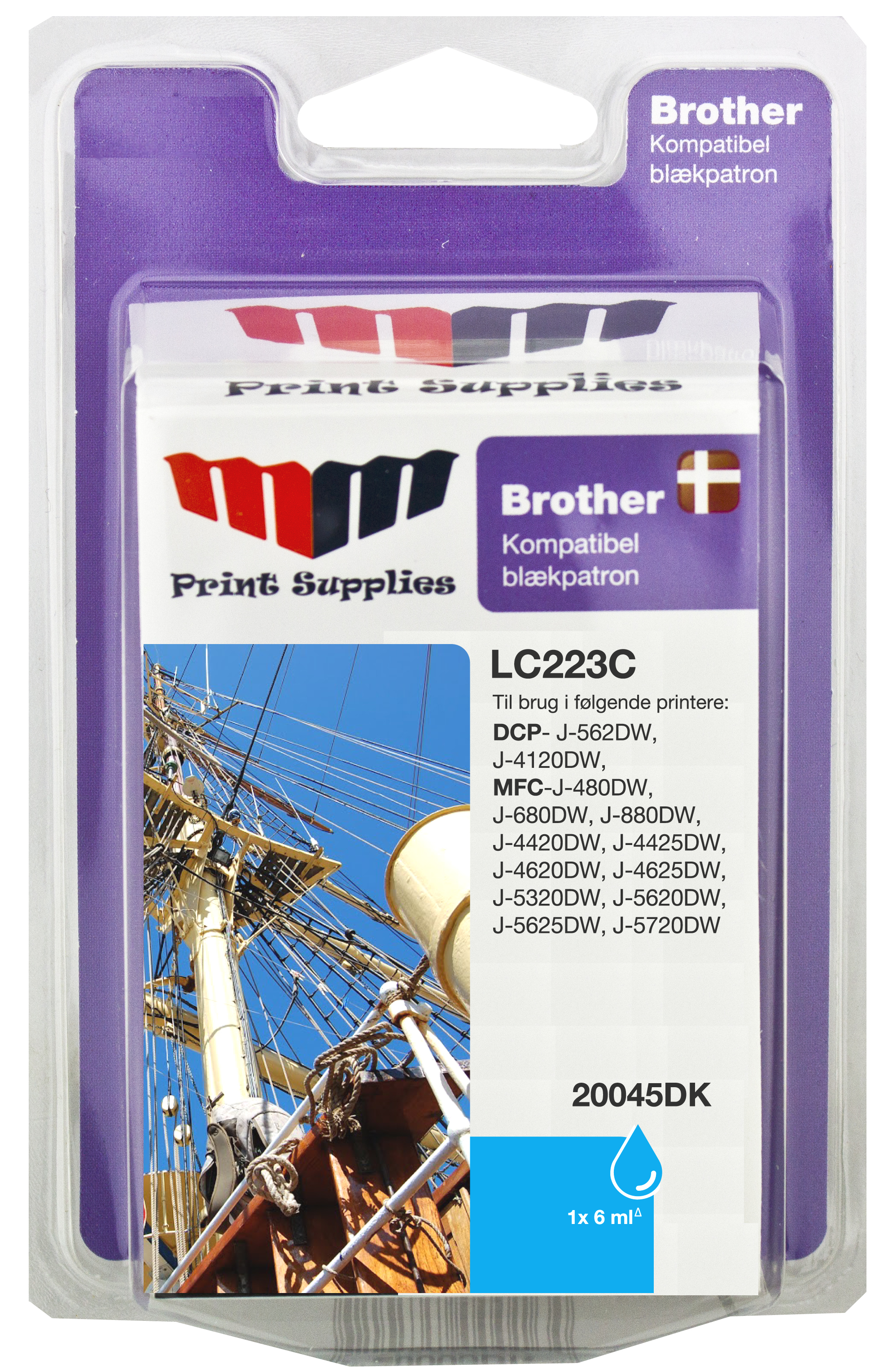 MM Cyan Inkjet Cartridge (LC223C)
