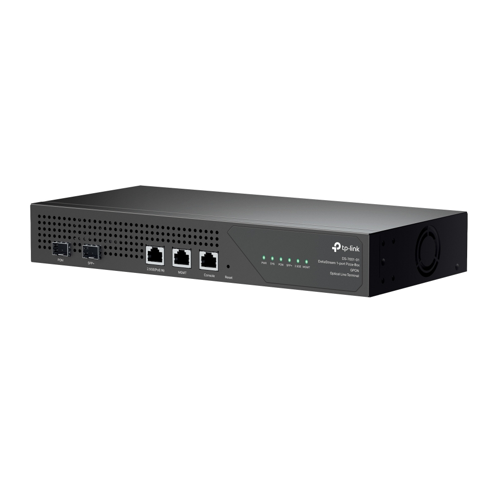 Terminal Óptico de Línea TP-LINK DS-P7001-01 - 3 Puertos RJ-45 - 1 Puerto SFP+ - 1 Puerto PON - DS-P7001-01 Terminal Óptico de Línea TP-LINK DS-P7001-01 - 3 Puertos RJ-45 - 1 Puerto SFP+ - 1 Puerto PON - DS-P7001-01