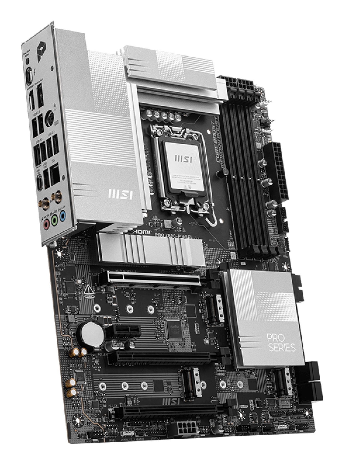 Tarjeta Madre MSI PRO Z890-P WIFI - Socket 1851 - 4xDDR5 - 4800/6400(OC)MHz - HDMI - DisplayPort - USB - ATX - PRO Z890-P WIFI