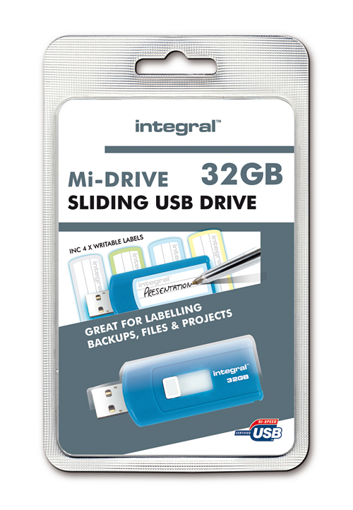 Integral INFD8GBMIDRVLAB USB flash drive