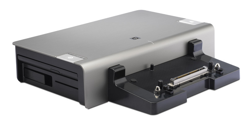 HP 2008 150W Advanced Docking Station + monitor stand – image 2